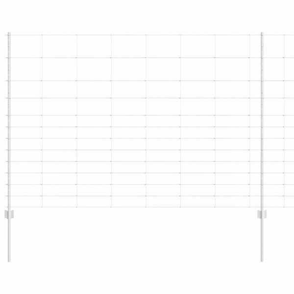 vidaXL Aita ja Tuki Hopea 1,5 x 25 m Ter&auml;s