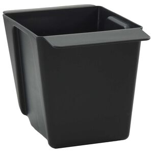vidaXL Kukkalaatikot euroalustoille 12 kpl Musta 14 x 9 x 9,5 cm