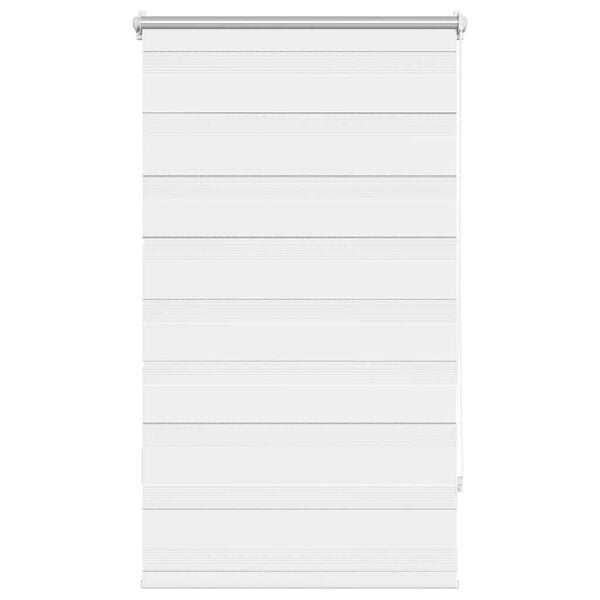 vidaXL Seepra rullaverho 70 x 120 cm valkoinen