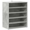 vidaXL Kenk&auml;kaappi betoninharmaa 60x35x70 cm tekninen puu
