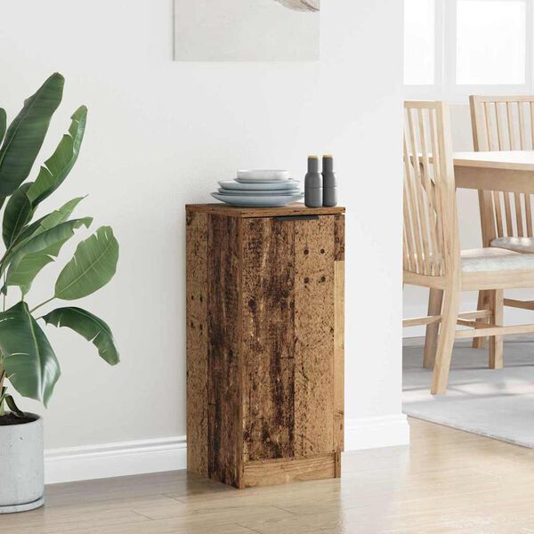 vidaXL Sivup&ouml;yt&auml; Vanha puu 30 x 30 x 70 cm Tekninen puu