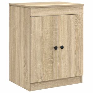vidaXL Kylpyhuonekaappi Sonoma-tammi 54 x 41 x 70 cm Tekninen puu
