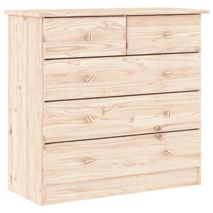 vidaXL Lipasto ALTA 77x35x73 cm t&auml;ysi m&auml;nty
