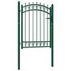 vidaXL Aitaovet EMMEN 104 x 109,5 cm Lukittava Jauhemaalattu ter&auml;s