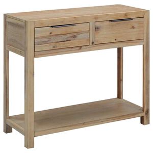 vidaXL Konsolip&ouml;yt&auml; 82x33x73 cm t&auml;ysi akaasiapuu