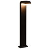 vidaXL LED-ulkovalo 9 W musta soikea
