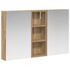 vidaXL Kylpyhuoneen kaappisetti 3 kpl 80 x 10,5 x 50 cm Tekninen puu