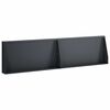 vidaXL Pato 2 kpl 80 x 12 x 30 cm Ter&auml;s Antrasiitti