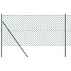 vidaXL Ketjuaita Maapohjakorjaus 25 x 1,2 m PVC-pinnoitettu ter&auml;s