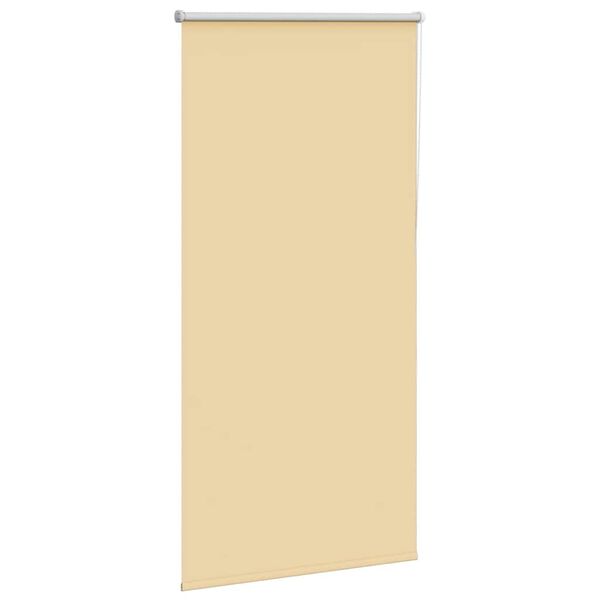 vidaXL Rullaverho Blackout Beige 75x150 cm Kankaan leveys 70,7 cm