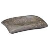 vidaXL Pesuallas harmaa 50x35x10 cm marmori
