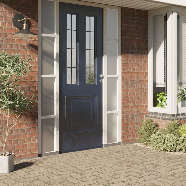 vidaXL Ikkunakalvot himmeä valkoinen PVC