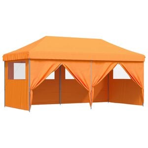 vidaXL Juhlateltta 292 x 580 x 315 cm Oranssi Oxford-kangas