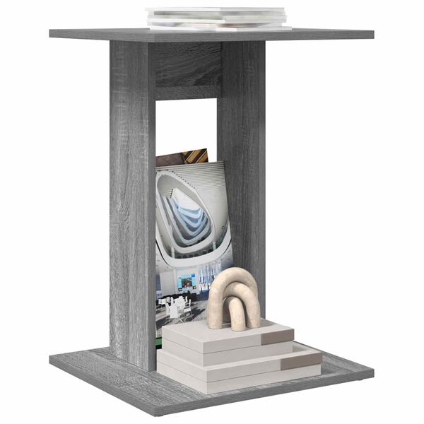 vidaXL Sivup&ouml;yt&auml; Harmaa Sonoma 45 x 40 x 62,5 cm Tekninen puu