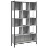 vidaXL Kirjahylly harmaa Sonoma 102x28x172 cm tekninen puu