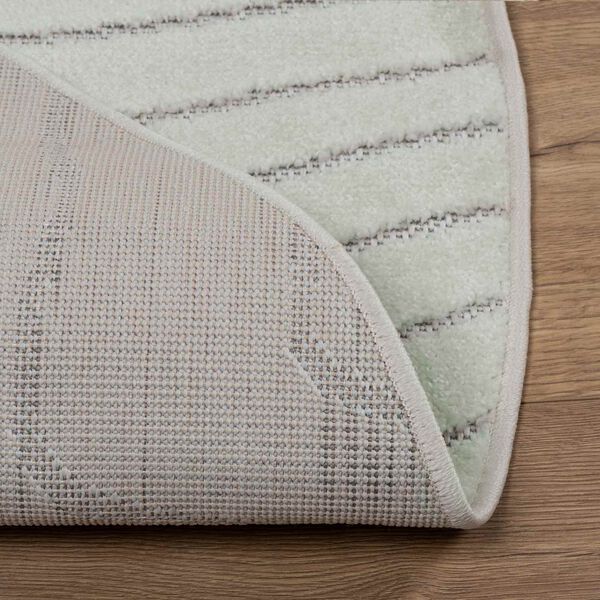 vidaXL Alue matot Py&ouml;re&auml; PALMERAS Vihre&auml; &Oslash; 160 CM Polyesteri