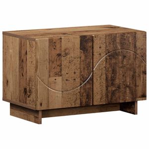 vidaXL TV-taso 60 x 34.5 x 40 cm Vanha puu Tekninen puu