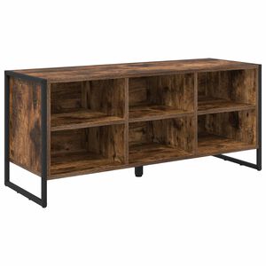 vidaXL Kenk&auml;kaappi 100 x 35 x 44 cm Tekninen puu Savupuu