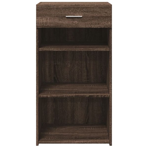 vidaXL Senkki ruskea tammi 50x42,5x93 cm tekninen puu