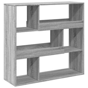 vidaXL Huoneenjakaja harmaa Sonoma 100x33x94,5 cm tekninen puu