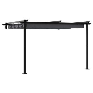 vidaXL Huvimaja 300 x 300 x 200 cm Antrasiitti Polyesteri