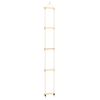 vidaXL Lasten k&ouml;ysitikkaat t&auml;yspuu ja PE 30x168 cm