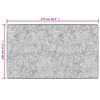 vidaXL Matto pest&auml;v&auml; mustavalkoinen 120x170 cm