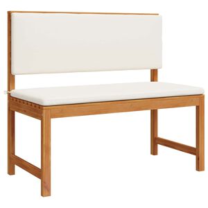 vidaXL Puutarhapenkki Ruskea 100 x 50 x 91cm Täysi Akaasiapuu