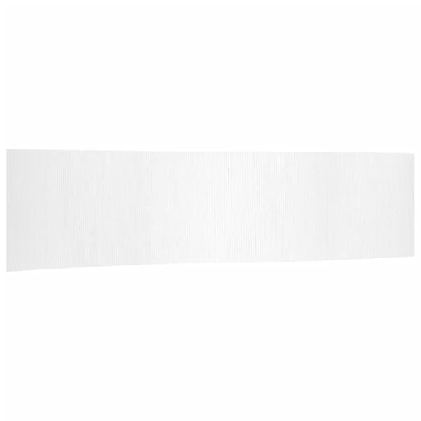 vidaXL Tilanjakaja valkoinen 165x800 cm bambu