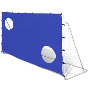 vidaXL Jalkapallomaali tarkkuussein&auml;ll&auml; 240 x 92 x 150 cm laadukas