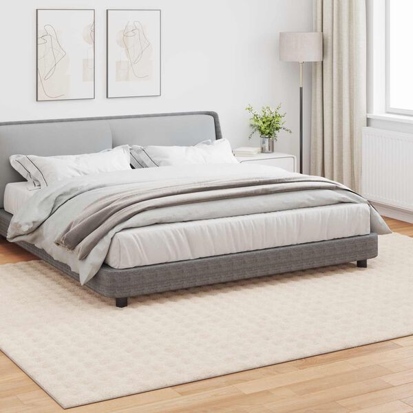 vidaXL Alue matot Suorakaide SIROLO Beige 280 x 200 cm Polyesteri