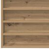 vidaXL N&auml;ytt&ouml;kaappi Artisan tammi 100 x 8,5 x 50 cm Tekninen puu