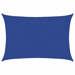 vidaXL Aurinkopurje 160 g/m&sup2; sininen 2x3 m HDPE