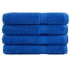 vidaXL Premium Pyyhkeet SOLUND 4 kpl sininen 100x200 cm 600 gsm