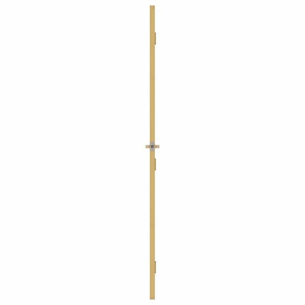 vidaXL Sis&auml;ovi ohut kultainen 93x201,5 cm karkaistu lasi ja alumiini