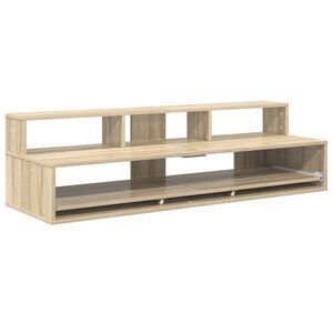 vidaXL Studio ty&ouml;p&ouml;yt&auml; Sonoma-tammi 110 x 42,5 x 36 cm Tekninen puu