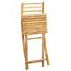 vidaXL Taitettavat puutarhatuolit 2 kpl 43x54x88 cm bambu