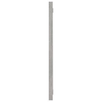 vidaXL Kylpyhuonepeili betoninharmaa 80x1,5x37 cm lastulevy