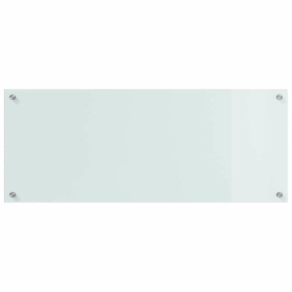 vidaXL Keittiön suojapaneeli 2 pcs Valkoinen 100 x 40 cm