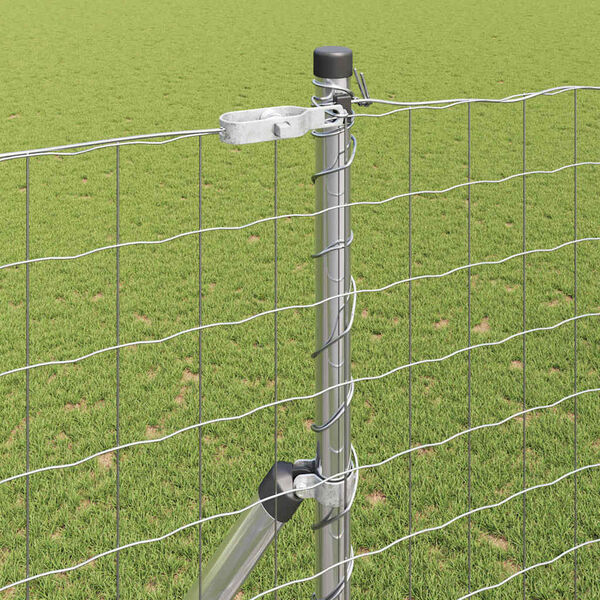 vidaXL Aita ja Tuki Hopea 1,6 x 10 m Ter&auml;s ja PVC