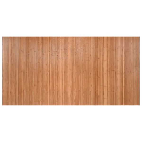 vidaXL Matto suorakaide luonnollinen 100x200 cm bambu