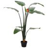 vidaXL Keinokasvi Strelitzia Vihre&auml; 70 x 18 x 155 cm Kangas ja PE