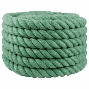 vidaXL Juuttinaru 30 mm Vihre&auml; 100% Tossa juutti