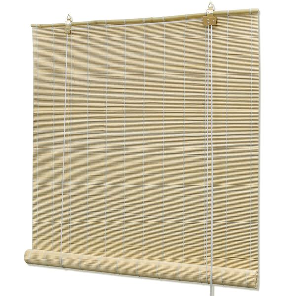 vidaXL Rullaverho bambu 150x160 cm luonnollinen