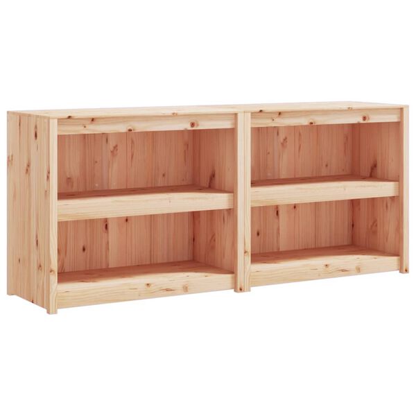 vidaXL Ulkokeittiökaapit 2 kpl täysi mänty