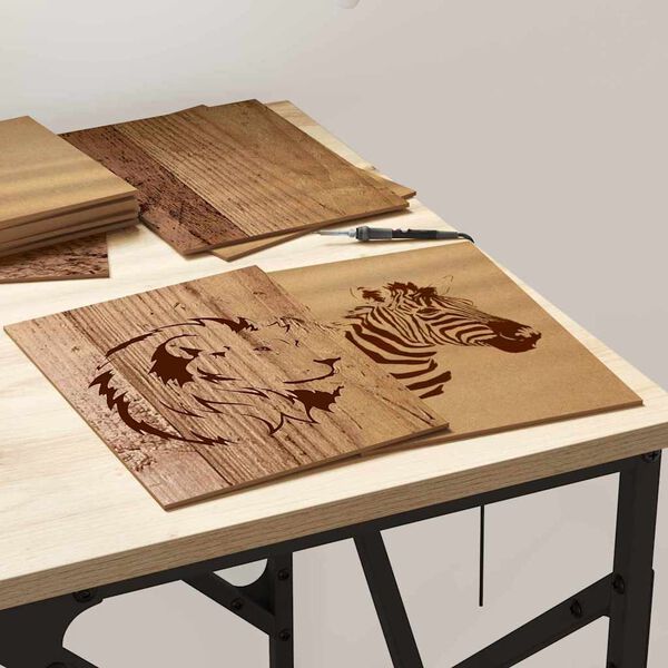 vidaXL Dekoripaneelit 12 pcs Vanha puu 21 x 30 x 0.3 cm Tekninen puu