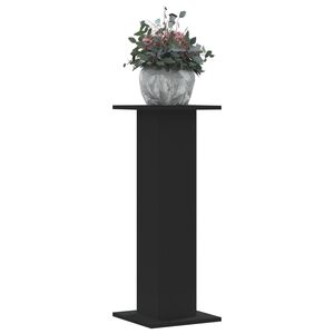 vidaXL Kasvitelineet 2 kpl musta 30x30x80 cm tekninen puu