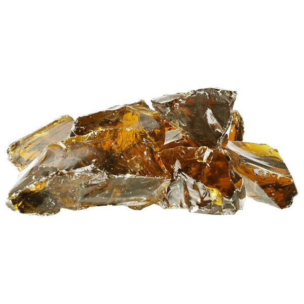 vidaXL Puutarhakivet Ruskea 12 cm Lasi