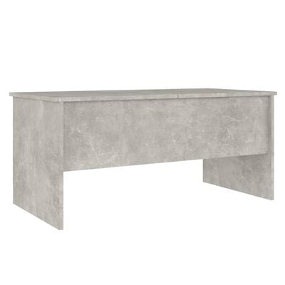 vidaXL Sohvapöytä betoninharmaa 102x50,5x46,5 cm tekninen puu