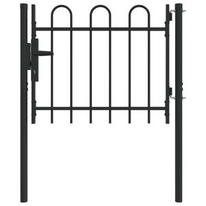 vidaXL Aitausportti BOXTEL 103 x 124,5 cm Jauhemaalattu Ter&auml;s Harmaa